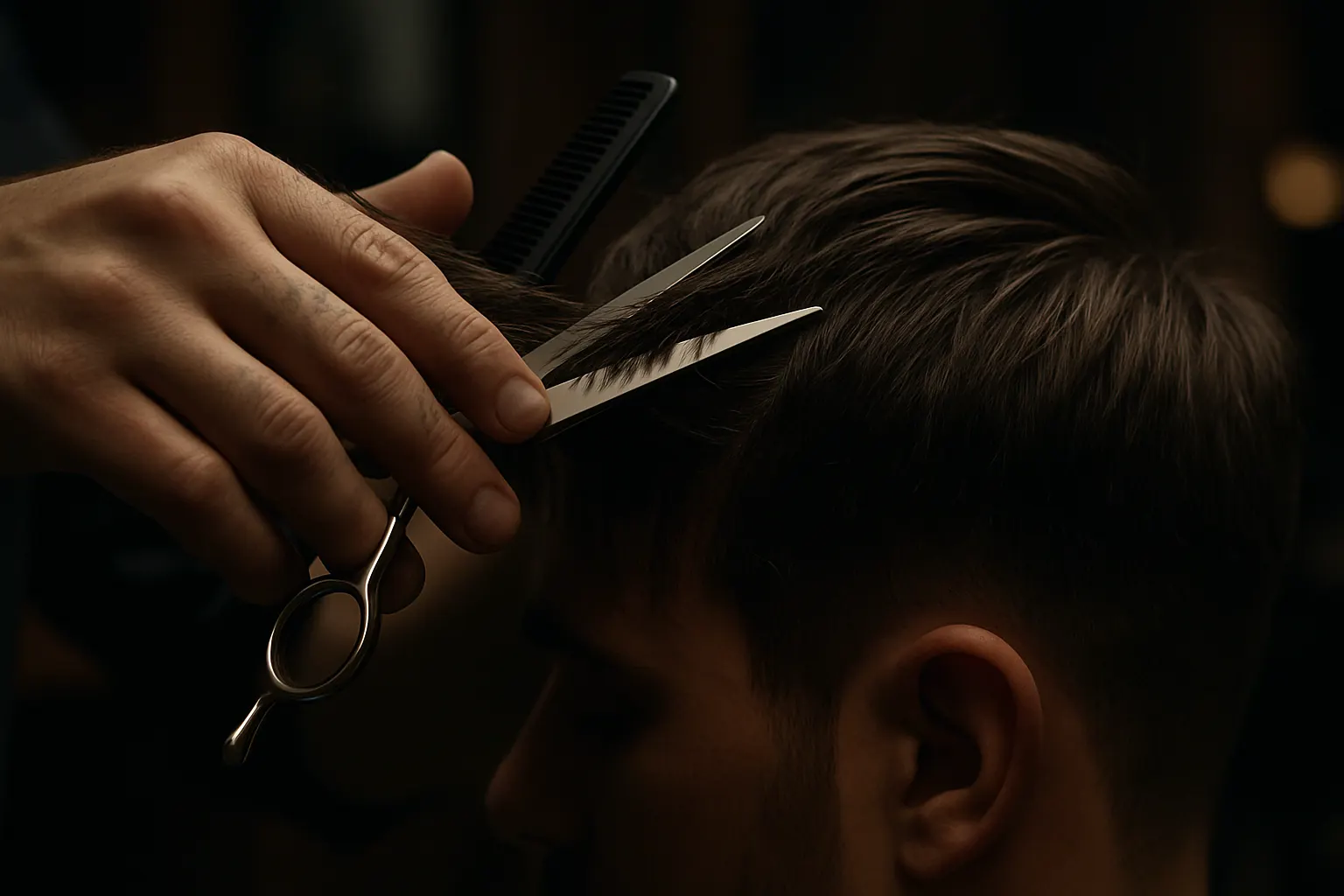 Corte Masculino Clássico